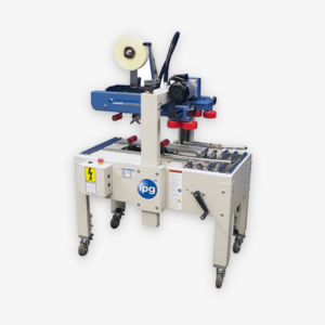 Interpack USC 2020-TB Uniform Semi-Auto Top Belt Drive Case Sealer - Rapid Packaging